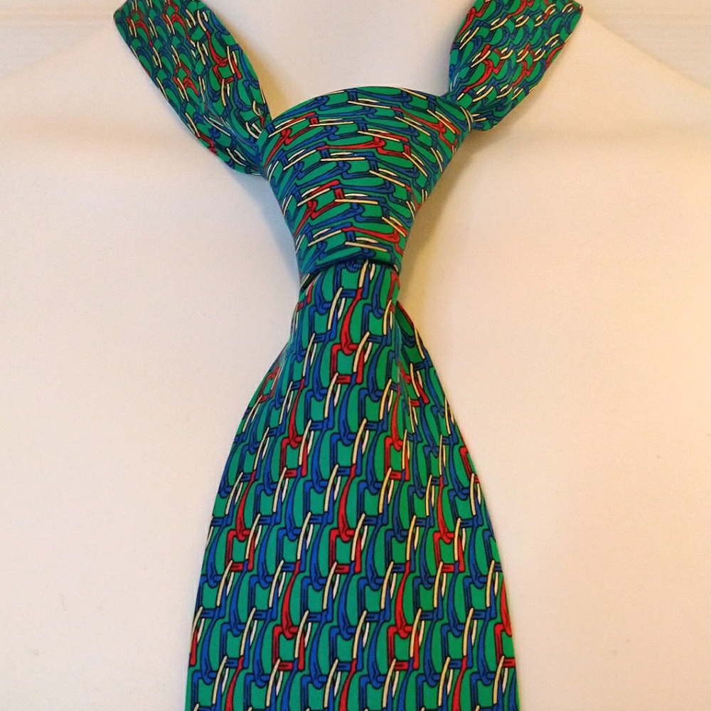 🇨🇵Auth Balenciaga silk tie - Picture 2 of 6